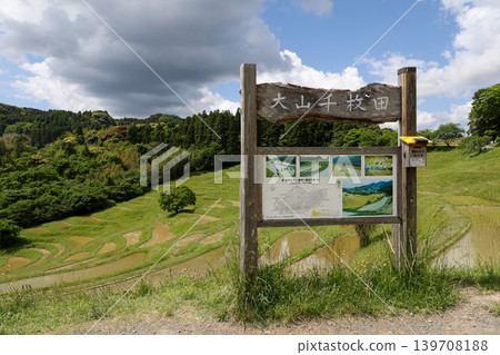Scenery of rice terraces Scenery of rice terraces 139708188