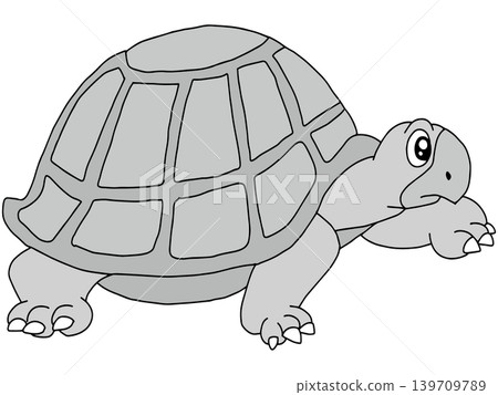 手繪動物插畫☆烏龜 手繪動物插畫☆烏龜 139709789