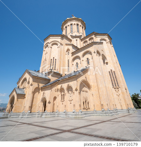 Holy Trinity Cathedral, main cathedral of the Georgian Orthodox Church in Tbilisi, Georgia 139710179