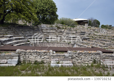 96114 土耳其,特洛伊,特洛伊遺址劇院 96114 土耳其,特洛伊,特洛伊遺址劇院 139710232