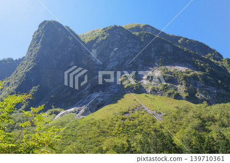 Kamikochi's summer screen rock Kamikochi's summer screen rock 139710361