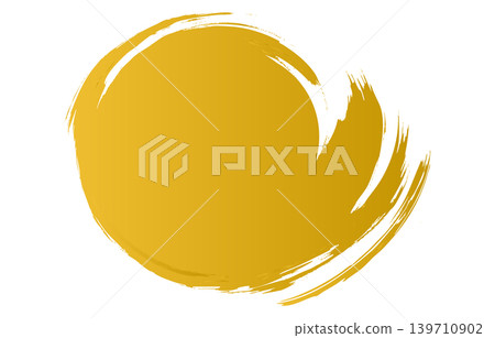 Gold brushstrokes Gold brushstrokes 139710902