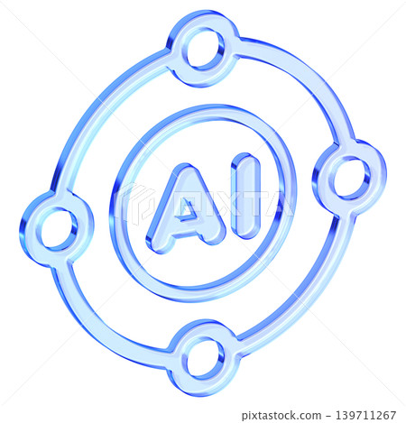Blue glassmorphism AI orbit icon for central intelligence and systemic processing, Minimalist translucent blue core symbol with glossy gradient for futuristic tech ecosystem Blue glassmorphism AI orbit icon for central intelligence and systemic processing, Minimalist translucent blue core symbol with glossy gradient for futuristic tech ecosystem 139711267