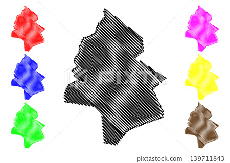 Pamplemousses District (Republic of Mauritius, island, Districts of Mauritius) map vector illustration, scribble sketch Pamplemousses map Pamplemousses District (Republic of Mauritius, island, Districts of Mauritius) map vector illustration, scribble sketch Pamplemousses map 139711843
