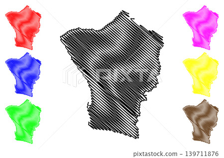 Erongo Region (Regions of Namibia, Republic of Namibia) map vector illustration, scribble sketch Erongo map Erongo Region (Regions of Namibia, Republic of Namibia) map vector illustration, scribble sketch Erongo map 139711876
