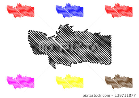 Hardap Region (Regions of Namibia, Republic of Namibia) map vector illustration, scribble sketch Hardap map Hardap Region (Regions of Namibia, Republic of Namibia) map vector illustration, scribble sketch Hardap map 139711877