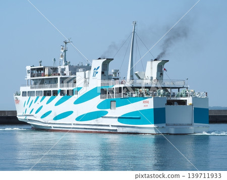 伊勢灣渡輪啟航場景 伊勢灣渡輪啟航場景 139711933
