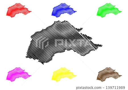 Jablanica District (Republic of Serbia, Districts in Southern and Eastern Serbia) map vector illustration, scribble sketch Jablanica map Jablanica District (Republic of Serbia, Districts in Southern and Eastern Serbia) map vector illustration, scribble sketch Jablanica map 139711989