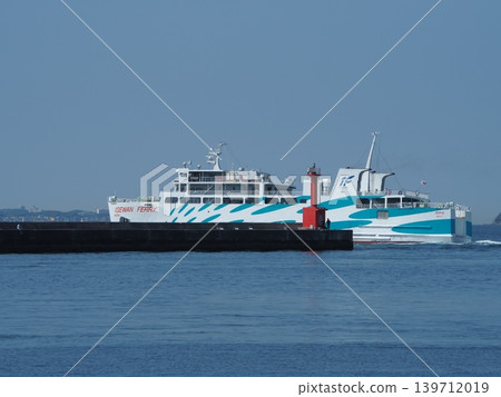Departure scene of the Ise Bay Ferry 139712019