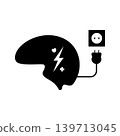 Brain charging design, increase mental health energy to be better 139713045