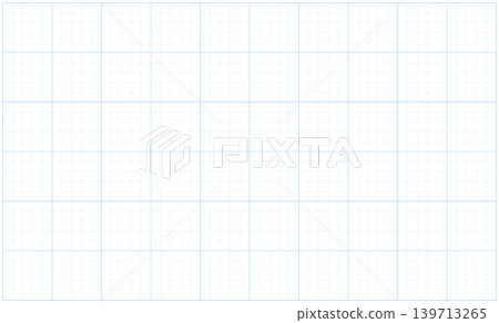 Wide squared blue grid paper. Blank notebook sheets. School backdrop. Grid blue texture on white. Mathematics pattern. Typographical template for notebooks production. Wide squared blue grid paper. Blank notebook sheets. School backdrop. Grid blue texture on white. Mathematics pattern. Typographical template for notebooks production. 139713265