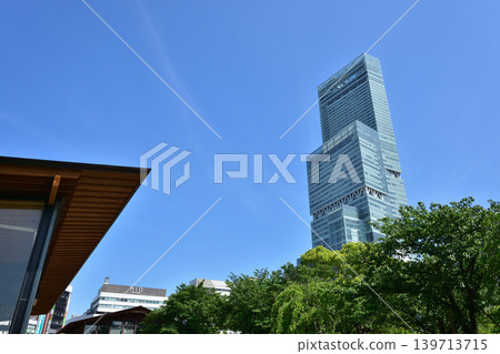 Harukas as seen from Tenshiba Harukas as seen from Tenshiba 139713715