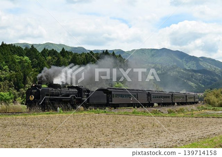 SL Yamaguchi JR Yamaguchi Line shooting spot Tokusanaka S curve 139714158