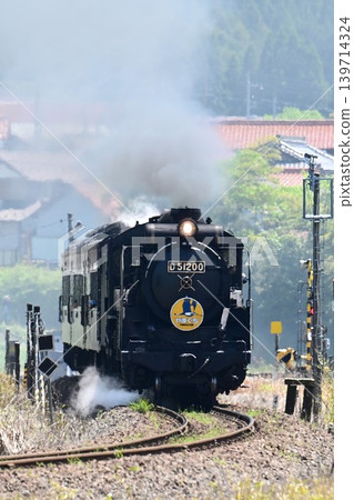 SL Yamaguchi JR Yamaguchi Line shooting spot Tokusanaka S curve SL Yamaguchi JR Yamaguchi Line shooting spot Tokusanaka S curve 139714324