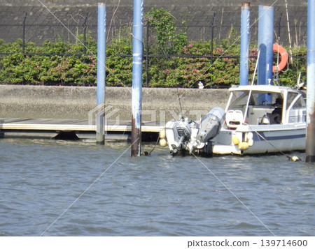 boat on the river boat on the river 139714600