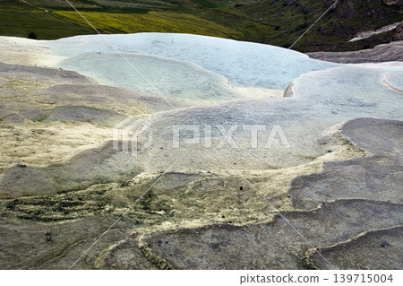 96158 土耳其 - 棉花堡，世界遺產 - 白色石灰華梯田 139715004
