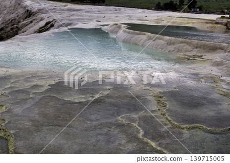 96159 土耳其 - 棉花堡，世界遺產 - 白色石灰華梯田 139715005