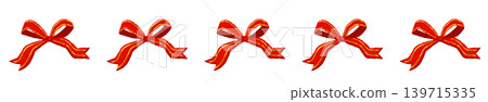 Red stitched ribbon line border decoration illustration, transparent background 2 Red stitched ribbon line border decoration illustration, transparent background 2 139715335