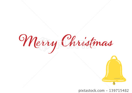 Yellow, round bell horizontal Christmas card template with transparent background Yellow, round bell horizontal Christmas card template with transparent background 139715482
