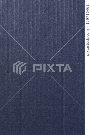 Texture of blue corrugated cardboard, packaging material Texture of blue corrugated cardboard, packaging material 139716461