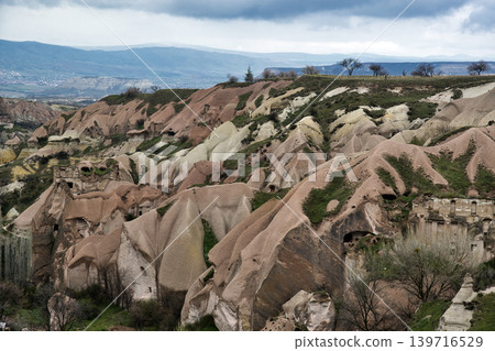 96167 Türkiye - Uchisar, the rock formations of Cappadocia, a UNESCO World Heritage Site 96167 Türkiye - Uchisar, the rock formations of Cappadocia, a UNESCO World Heritage Site 139716529