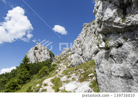 Hiking in Bavarian Alps, Germany Hiking in Bavarian Alps, Germany 139716810
