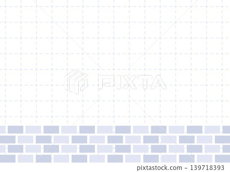 鵝卵石和方格紙背景 139718393