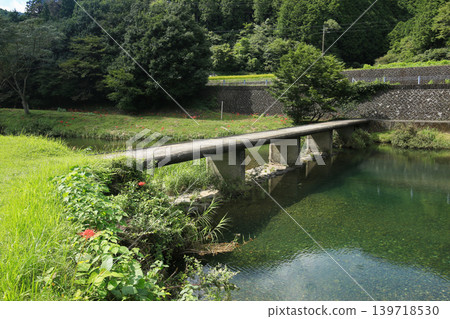 高知縣中戶佐町高飛潛水橋的景色 高知縣中戶佐町高飛潛水橋的景色 139718530