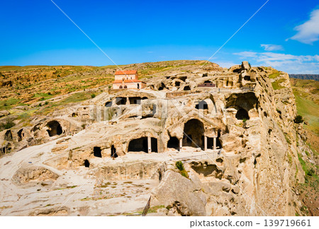 Uplistsikhe ancient rock town in Georgia Uplistsikhe ancient rock town in Georgia 139719661