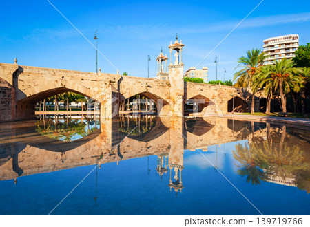 The Puente del Mar bridge in Valencia, Spain The Puente del Mar bridge in Valencia, Spain 139719766