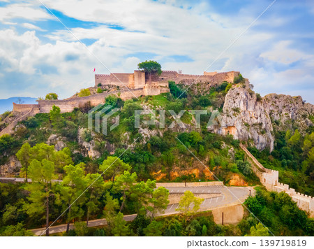 Xativa Castle aerial panoramic view, Spaint 139719819
