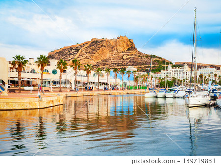 Santa Barbara Castle in Alicante, Spain Santa Barbara Castle in Alicante, Spain 139719831