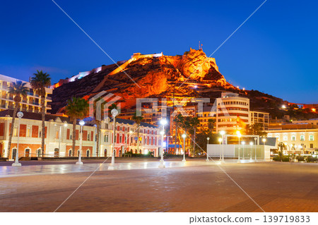 Santa Barbara Castle in Alicante, Spain 139719833