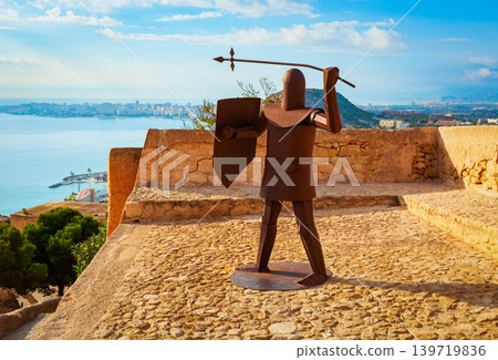 Santa Barbara Castle in Alicante, Spain Santa Barbara Castle in Alicante, Spain 139719836