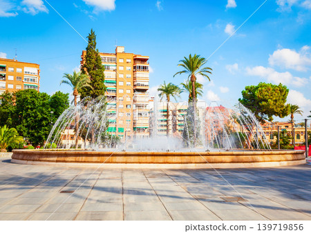 Circular Square in the centre of Murcia, Spain Circular Square in the centre of Murcia, Spain 139719856