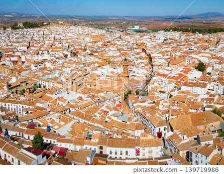 Saint Sebastian Parish Church in Antequera city, Spain Saint Sebastian Parish Church in Antequera city, Spain 139719986