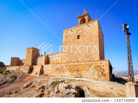 Fortress or Alcazaba of Antequera in Spain Fortress or Alcazaba of Antequera in Spain 139719989
