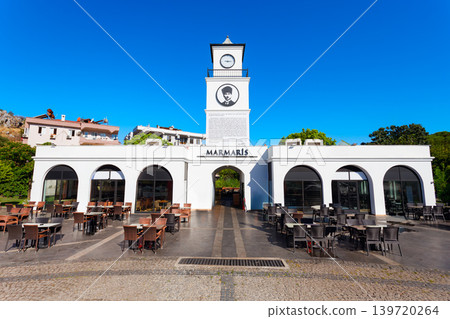 Clock Tower at Marmaris city central square in Turkey Clock Tower at Marmaris city central square in Turkey 139720264