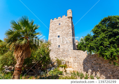 The Bodrum Castle of St. Peter in Bodrum city in Turkey The Bodrum Castle of St. Peter in Bodrum city in Turkey 139720299