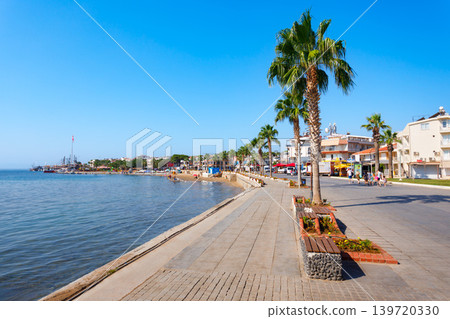 Promenade street in Didim city in Turkey Promenade street in Didim city in Turkey 139720330