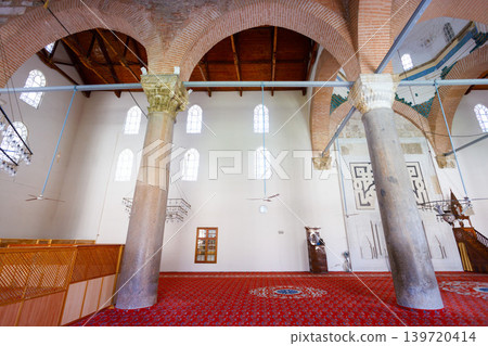 Isa Bey Mosque near Ephesus in Selcuk city in Turkey Isa Bey Mosque near Ephesus in Selcuk city in Turkey 139720414