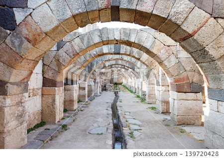 The Agora of Smyrna in Izmir city in Turkey The Agora of Smyrna in Izmir city in Turkey 139720428