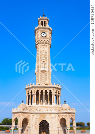 Izmir Clock Tower at Konak square in Izmir city, Turkey Izmir Clock Tower at Konak square in Izmir city, Turkey 139720434