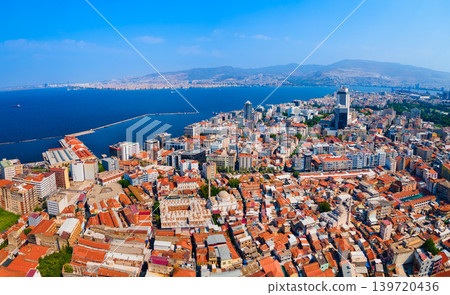 Hisar Mosque aerial panoramic view in Izmir city in Turkey Hisar Mosque aerial panoramic view in Izmir city in Turkey 139720436