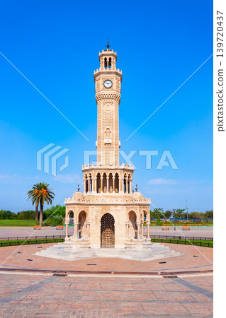 Izmir Clock Tower at Konak square in Izmir city, Turkey Izmir Clock Tower at Konak square in Izmir city, Turkey 139720437