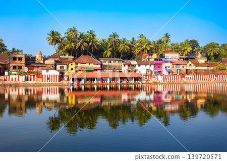 Koti Teertha pond in Gokarna town in India 139720571
