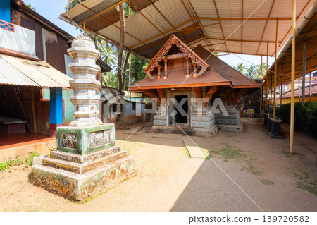 Mahabaleshwar Hindu Temple in Gokarna town in India Mahabaleshwar Hindu Temple in Gokarna town in India 139720582
