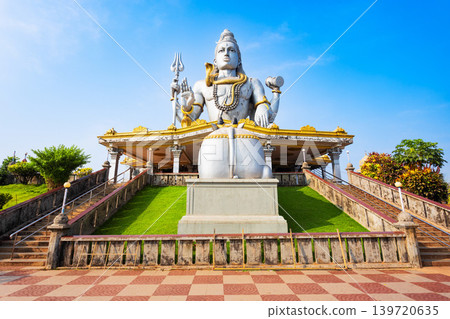 Murudeshwara Temple in Murdeshwar town in India Murudeshwara Temple in Murdeshwar town in India 139720635