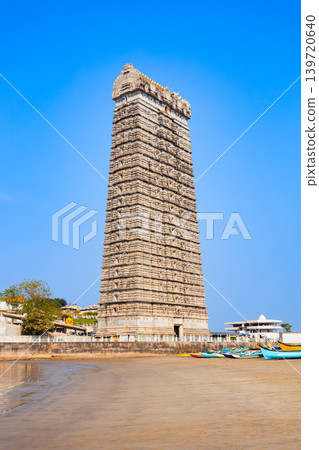 Murudeshwara Temple in Murdeshwar town in India Murudeshwara Temple in Murdeshwar town in India 139720640