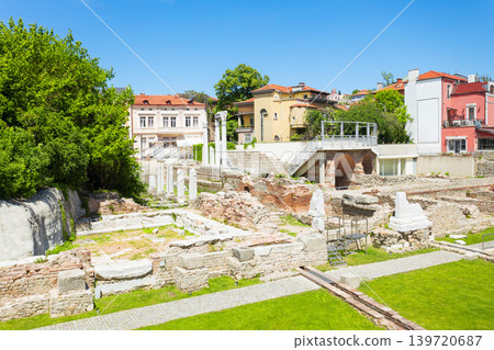 The Roman forum of Philippopolis in Plovdiv The Roman forum of Philippopolis in Plovdiv 139720687